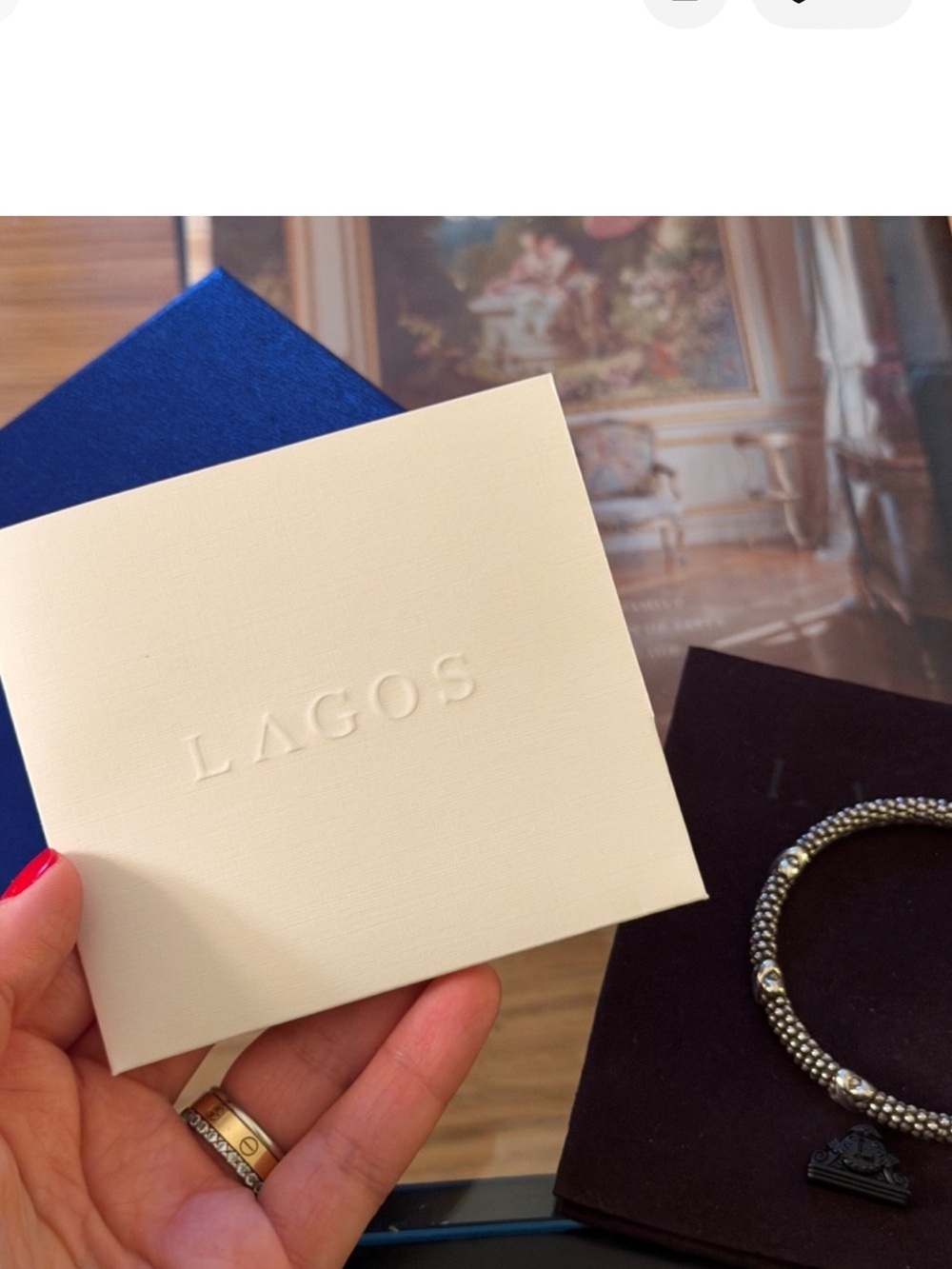 Lagos - Three Station X Caviar Bracelet 6mm - Picture 9 of 10